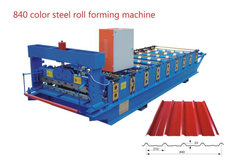 840 metal roof roll forming machine