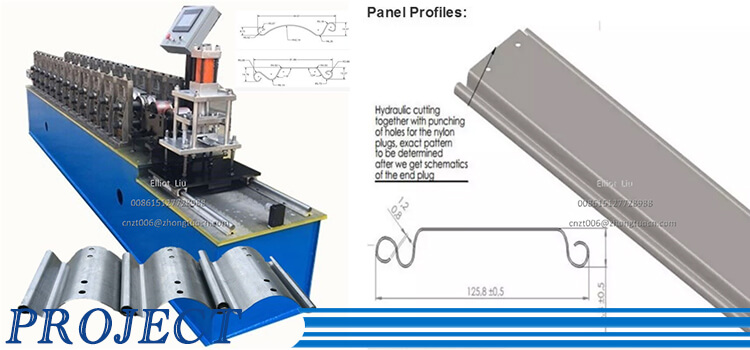 Shutter doors roll forming machine