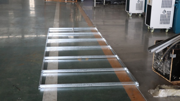 Ceiling Grid Framework Assembled with Main Tee and Cross Tee