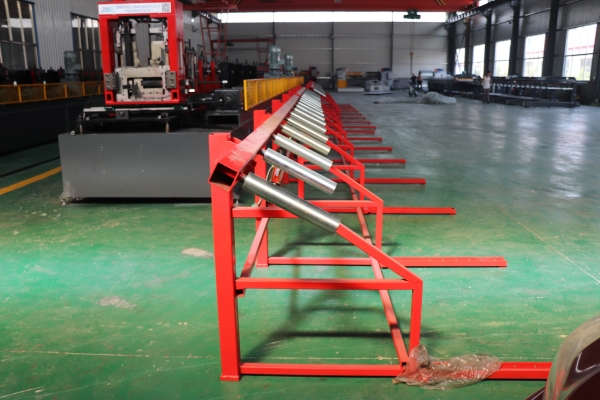 Finished Product Receiving Table for the C/Z Purlin Making Machine