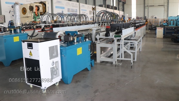T-Bar Roll Forming Machine - Production Line Overview