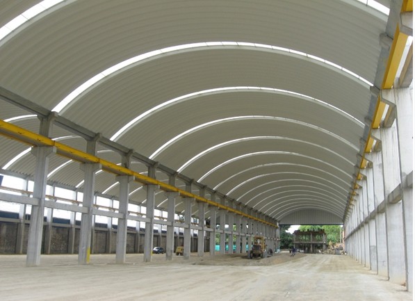 Long Span Roofing Tiles - Large Space Display