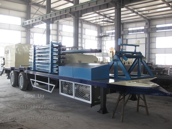 Presentation of the Long Span Roll Building Machine
