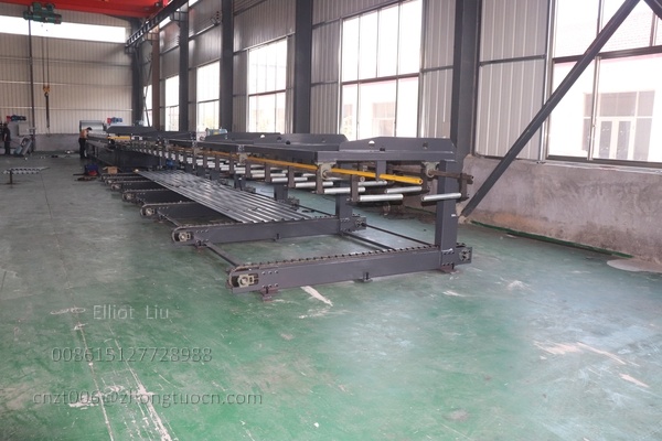 automatic roofing sheet stacker