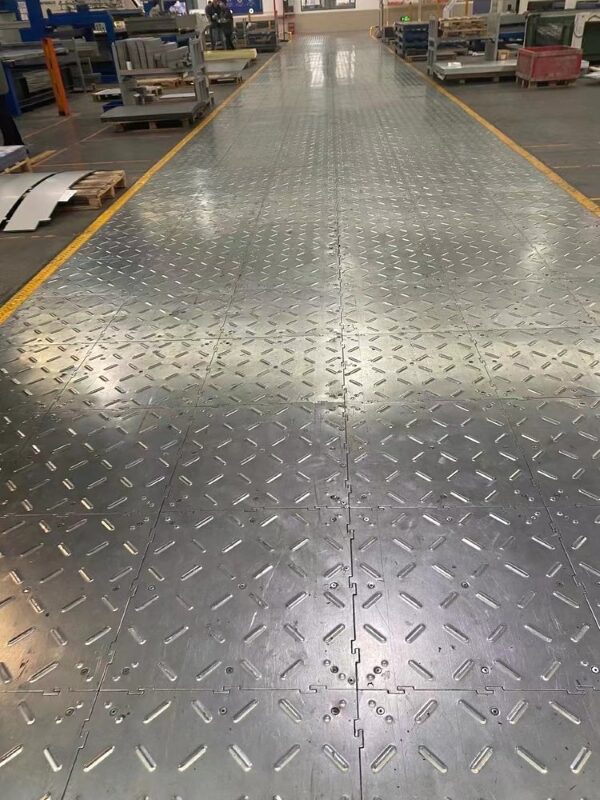 The application of the embossed products produced by the Steel Embossing Machine