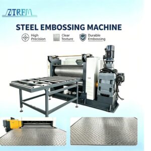 steel embossing machine