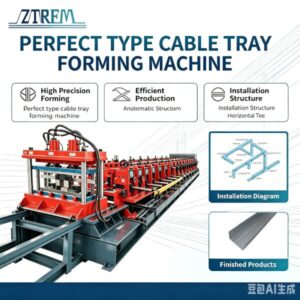 perfect type cable tray forming machine
