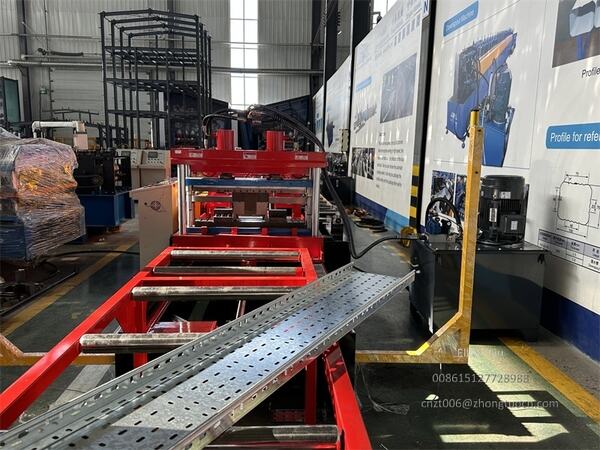 Perfect Type Cable Tray Forming Machine - Receiving Section