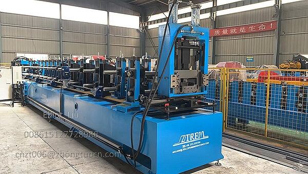 CZ channel roll forming machine display