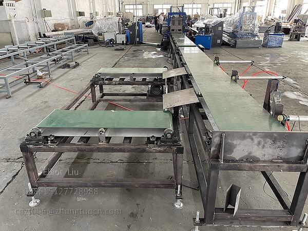 Receiving platform for Custom Purlin Forming Machine