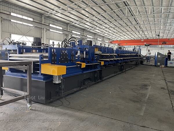 The frame of the Custom Purlin Forming Machine