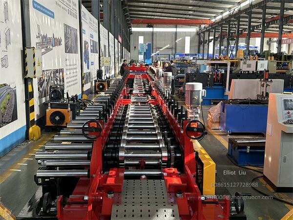Perfect type cable tray forming machine roller display
